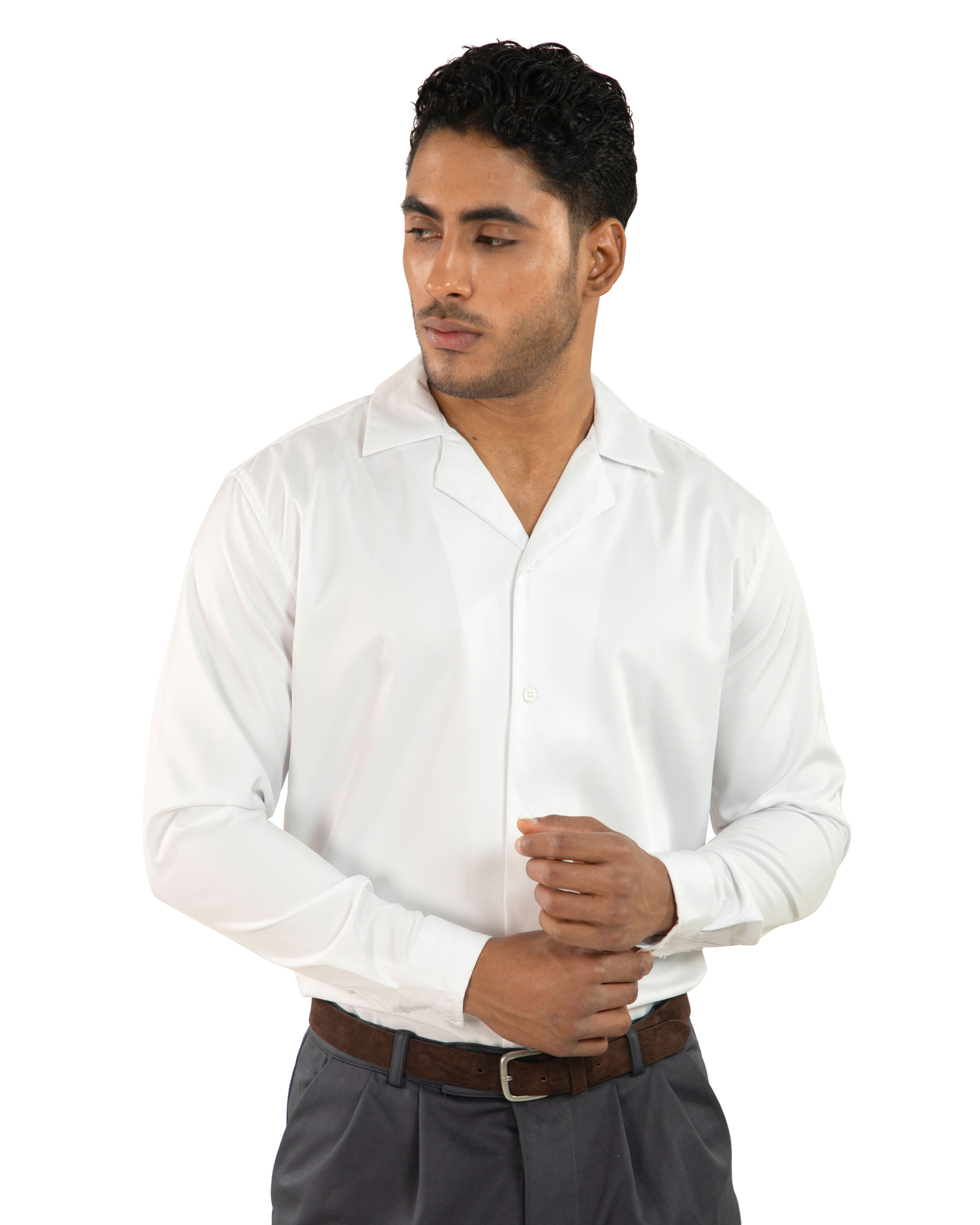 "The White Knight Korean Shirt"